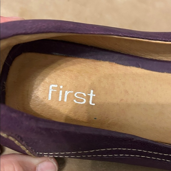 Women's Purple Loafers - Picture 8 of 9